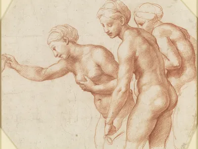 The Three Graces, Raphael, circa 1517-18