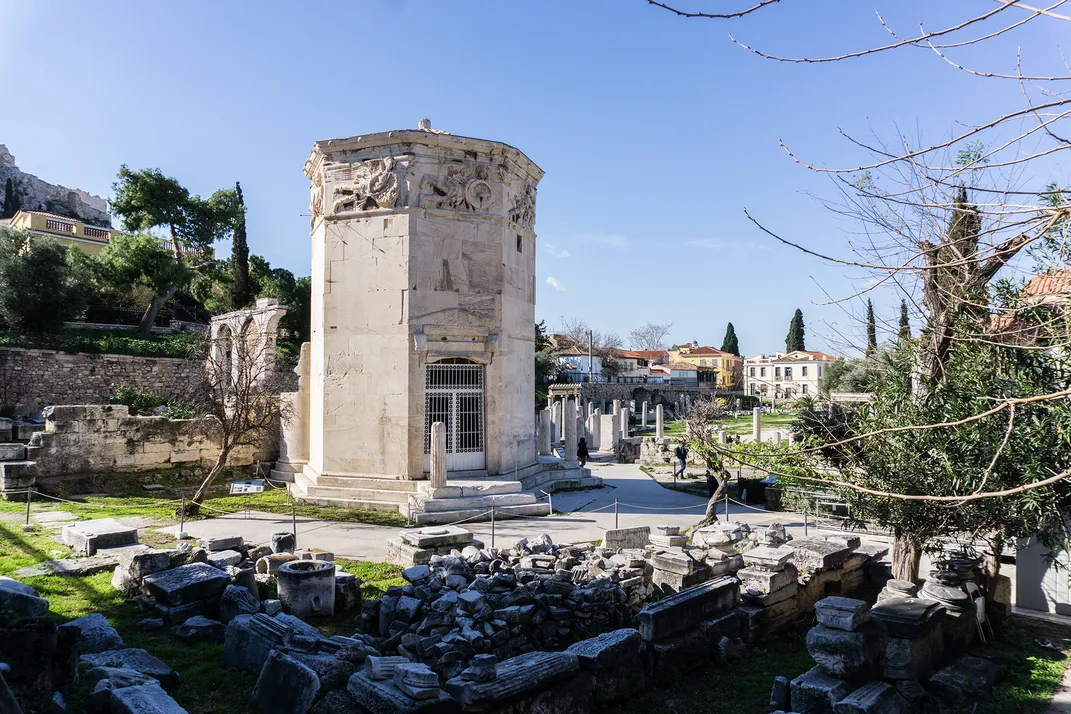 Ruins in Athens