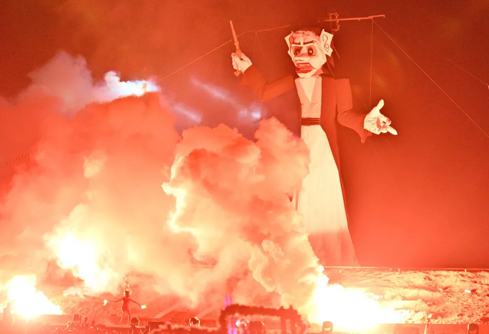 2023 Zozobra burning