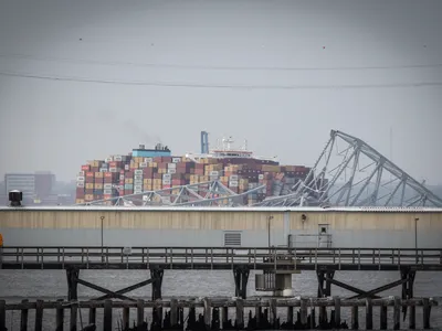 The container ship&nbsp;Dali&nbsp;hit Baltimore&#39;s Francis Scott Key Bridge on March 26, 2024, causing the entire structure to fall within seconds.