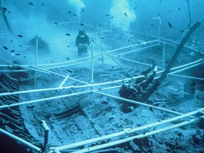 A diver found the vessel off the coast of northern Cyprus in 1965.