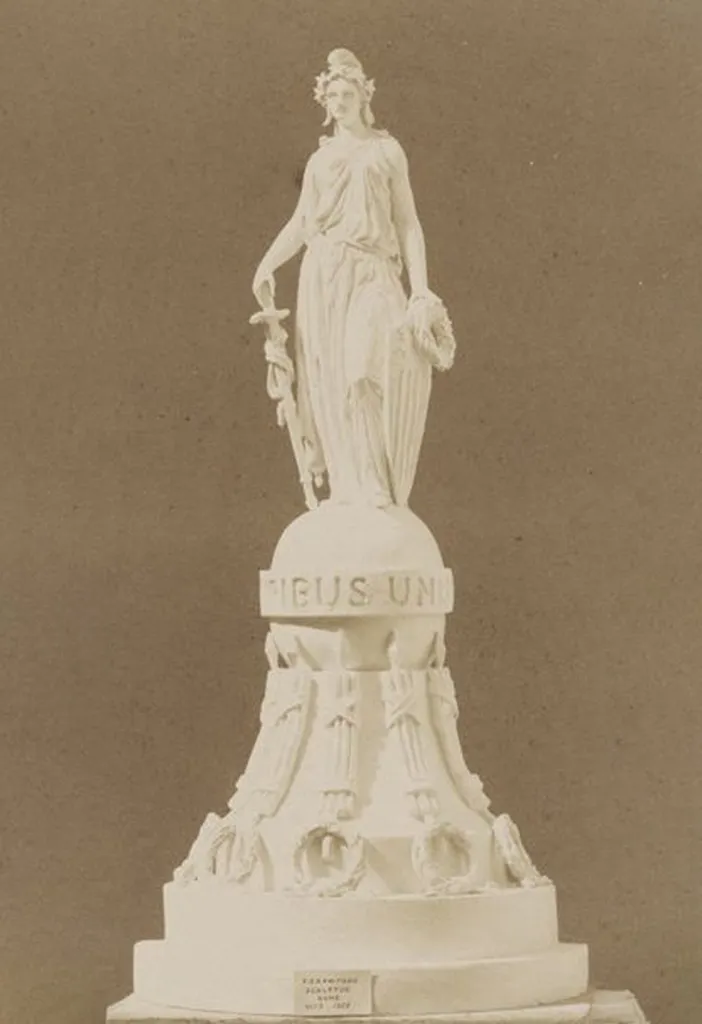 An early design for the statue at the top of the U.S. Capitol's dome featured a liberty cap